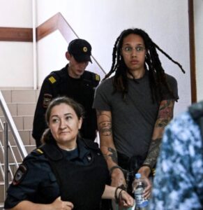 PHOTO Brittney Griner Was Allowed Only A Blanket At A Water Bottle In Her Russian Jail Cell