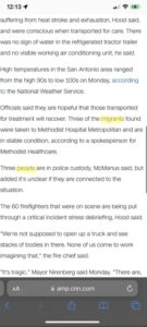 PHOTO CNN Referring To Victims In San Antonio As Migrants And Perpetrators As People Regarding Deaths Of 46 Illegal Aliens