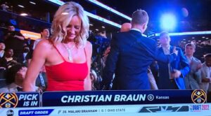 PHOTO Christian Braun’s Mom Is A Hot Blonde And Hottest Mom Of Any Player Drafted In First Round