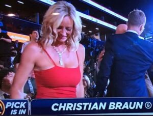 PHOTO Christian Braun's Mom Is Loaded With Quite The Package Above The Hips