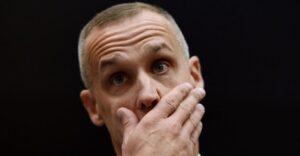 PHOTO Corey Lewandowski Reacting To Question That He F*cked Kristi Noem