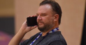 PHOTO Daryl Morey Was On The Phone In 76ers Draft Room During The Entire 1st Round Fielding Trade Calls