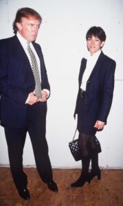 PHOTO Donald Trump Out On The Town With Ghislaine Maxwell In NYC In 1997
