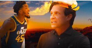 PHOTO Donovan Mitchell Blowing Fiery Smoke At Quin Snyder In Anger From Him Leaving The Jazz