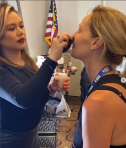 PHOTO Dyson Daniel's Mom Got Her Makeup Done Before The NBA Draft Went Live On TV