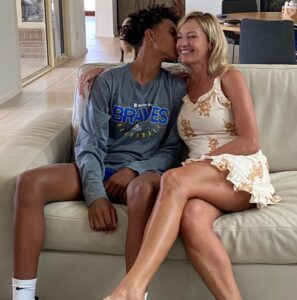 PHOTO Dyson Daniel's Mom Has Elite Legs