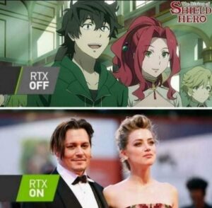 PHOTO Explaining Johnny Depp Vs Amber Heard In Anime Terms Meme