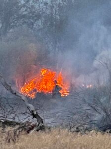 PHOTO Fire In Hesperia California Is Still 0% Contained