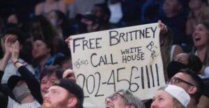 PHOTO Free Brittney Griner Call The White House Sign At Phoenix Mercury Game