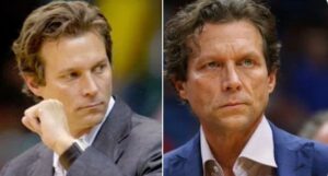 PHOTO How Quin Snyder Looked Before And After Coaching Donovan Mitchell And Rudy Gobert Shows How Much He's Aged From Them