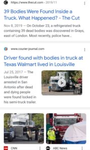 PHOTO In 2017 A Truck Driver Had Bodies In His Truck At Texas Wal-Mart Situation In San Antonio Today Has Happened Before