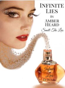 PHOTO Infinite Lies By Amber Heard Smell The Lies Amber Perfume Meme