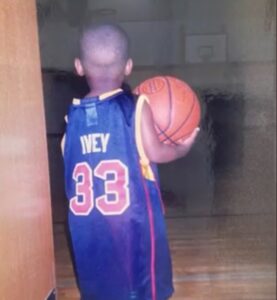 PHOTO Jaden Ivey In An Indiana Fever Jersey As A Toddler