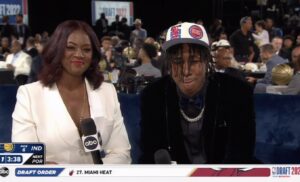 PHOTO Jaden Ivey's Mom Was Putting In Work Competing With Christian Braun's Mom In The Looks Department During The NBA Draft