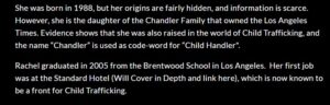 PHOTO Jeffrey Epstein's Handler Rachel Chandler Graduated From Brentwood School In Los Angeles And Her Family Owned The LA Times