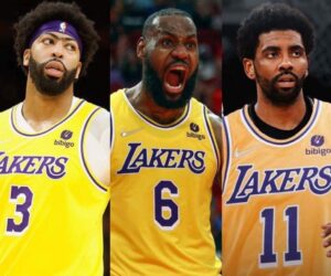 PHOTO Kyrie Irving In A Lakers Jersey Will Have To Wait Until 2023