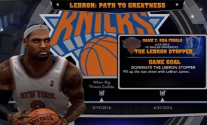 PHOTO Lebron James Joining The New York Knicks In NBA2K23