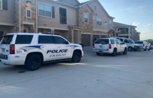 PHOTO Of 3 Frisco Police Cars Outside Marion Barber's Apartment In Frisco Texas