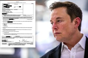 PHOTO Of Filing Made By Elon Musk's Daughter In Los Angeles Court