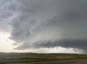 PHOTO Of Skies Looking Scary Above Hyannis Nebraska Before Tornado Formed