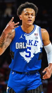 PHOTO Paolo Banchero In A Half Orlando Magic Half Duke Uniform