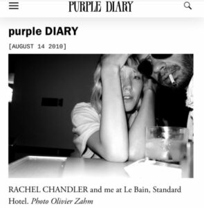PHOTO Rachel Chandler First Became A Public Figure In August Of 2010 When She Was At La Bain Standard Hotel With Mysterious Men
