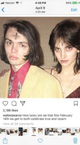 PHOTO Rachel Chandler Looking Evil With Her Boyfriend With A Cross Around Her Neck