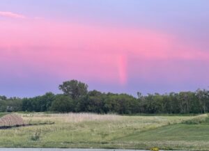 PHOTO Rainbow That Looked Like A Tornado Tonight In Hastings Nebraska