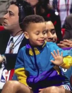 PHOTO Steph Curry's Son Already Looks Like The Future Of The NBA