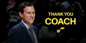 PHOTO Thank You Coach Quin Snyder Farewell