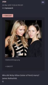 PHOTO The 3159th Entry From Q Posts Where The Word Marry Is Used Has A Picture Of Rachel Chandler