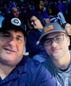 PHOTO Tony Siragusa At NY Rangers Playoff Game Before He Died