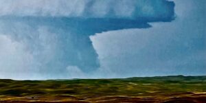 PHOTO Tornado In Hyannis Nebraska Hung In The Sky For A Long Time Before Touching Down