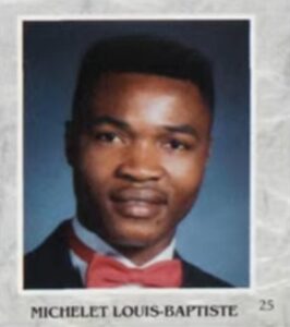 PHOTO Tulsa Shooter Michael Louis Went By The Name Michelet Louis-Baptiste In His Yearbook At 25 Years Old