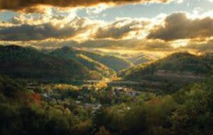 PHOTO Aerial Of Hazard Kentucky Before Floodwaters Destroyed The Town