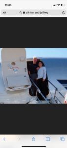 PHOTO Bill Clinton Getting Off Of Jeffrey Epstein's Plane With Ghislaine Maxwell