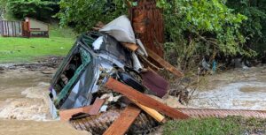 PHOTO Cars Floated Away In Kentucky Like Balloons There's Nowhere For Them To Cling To