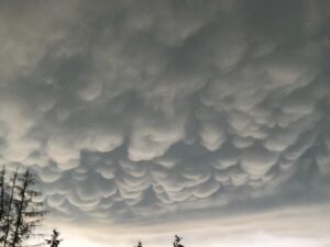 PHOTO Crazy Clouds West Of Shreve Ohio During Tornado Like Egg Were In The Sky