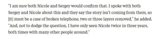 PHOTO Elon Musk Says Nicole Shanahan And Sergey Told Him Affair Story Isn't Coming From Them And That It Must Be A Case Of Broken Telephone