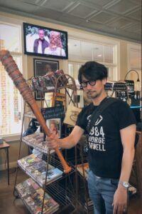 PHOTO Hideo Kojima's Most Dangerous Weapon Is A Baseball Bat With String Tied Around It