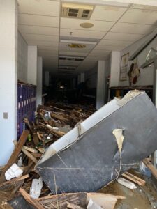 PHOTO Inside The Hallways And Classrooms Of Buckhorn School School In Kentucky Shows The Whole Building Was Obliterated By Flooding