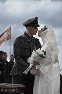 PHOTO Jonathan Sapirman Attached Picture Of A German Solider Wedding In WWII To His Online Post