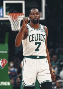 PHOTO Kevin Durant In A Boston Celtics Jersey