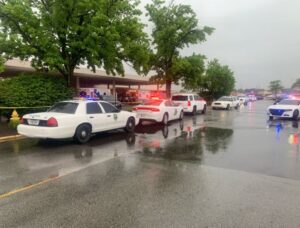 PHOTO Law Enforcement Did A Good Job Swarming All Streets Leading To Greenwood Mall To Contain The Mass Shooting