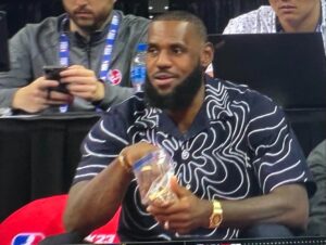 PHOTO Lebron James Brought His Own Snack In A Ziplock Bag To Summer League In Las Vegas