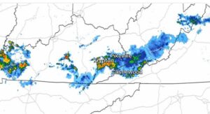 PHOTO Map Shows There Is Not One Spot In Eastern Kentucky Where Flooding Is Up To The Roof Of Homes