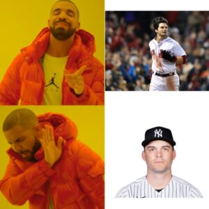 PHOTO Me Seeing Andrew Benintendi In A Yankee Uniform Meme