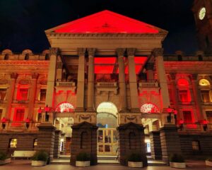 PHOTO Melbourne Lighting Up To Honor Shinzo Abe