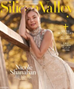 PHOTO Nicole Shanahan Made It On The Cover Of Modern Luxury Silicion Valley Magazine