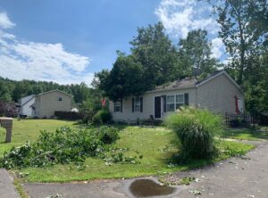 PHOTO Of Tornado Damage In Cortland On Kent Road